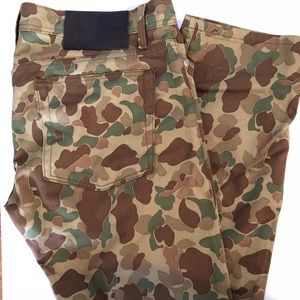 Naked And Famous Weird Guy Camo Jeans